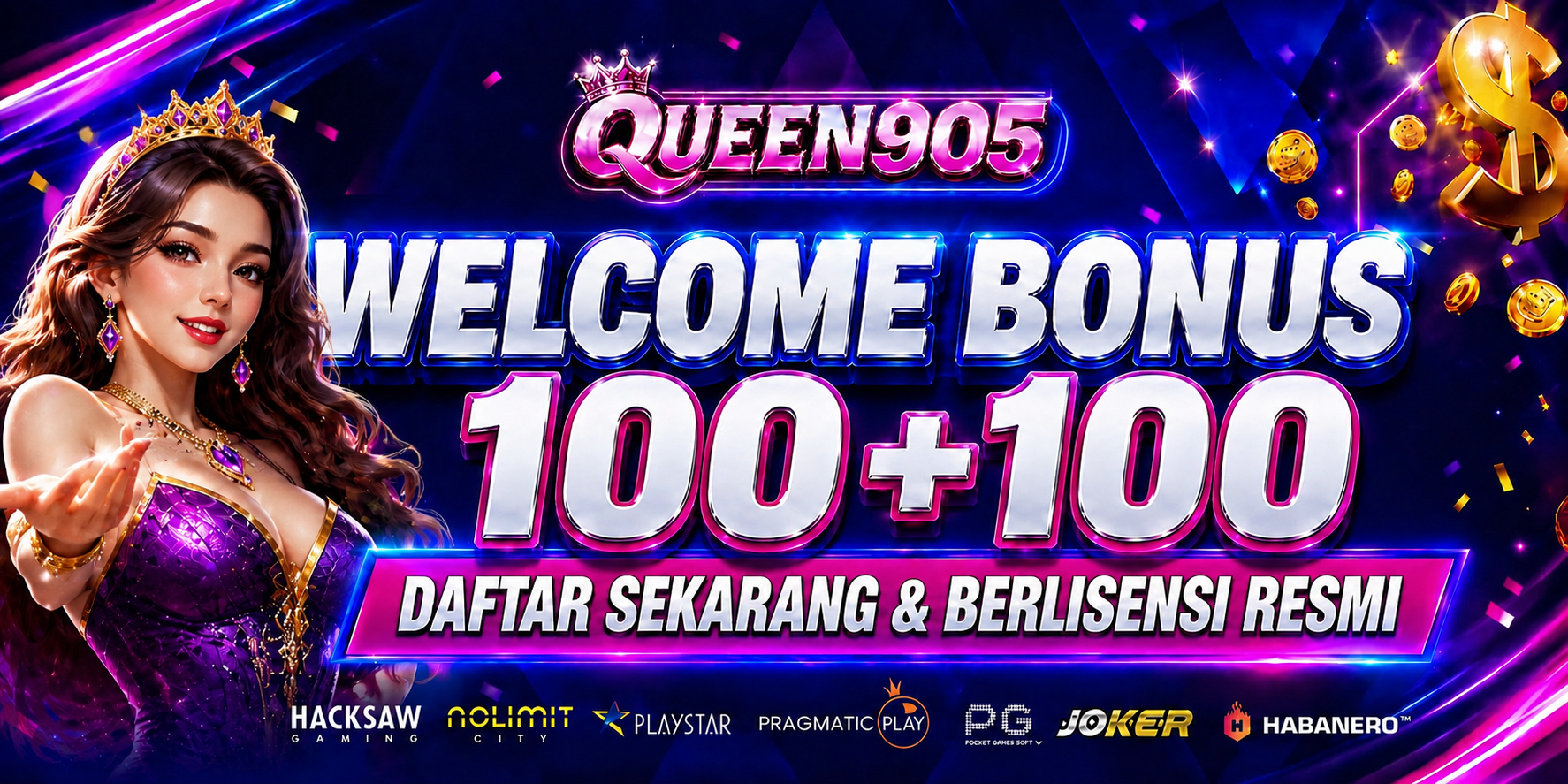 SLOT WELCOME BONUS 100+100